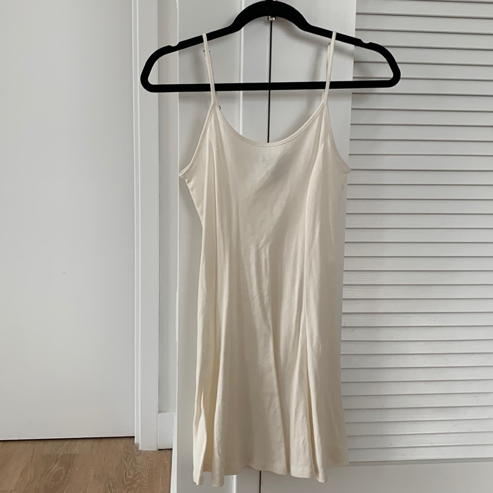 Forever 21 ivory fit & flare dress mini
